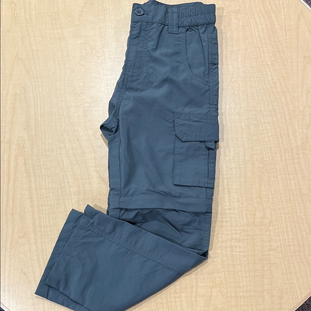 Kids Cargo Pants in Slate Blue - Lightweight Durable Bottoms